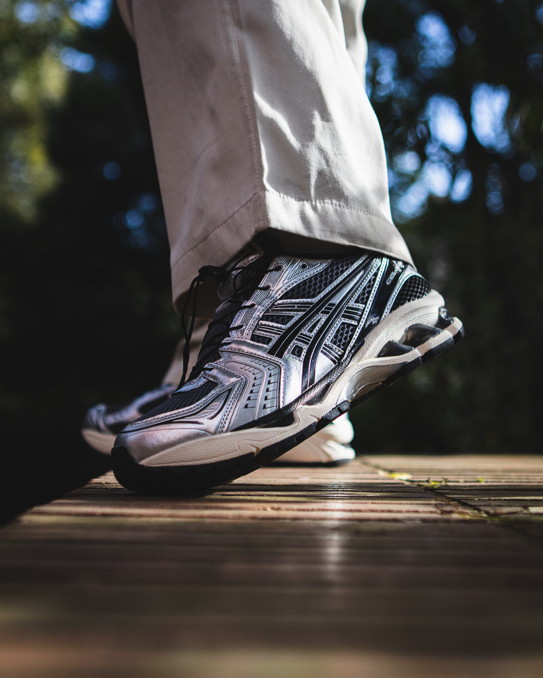 ASICS Gel-Kayano 14 Black/Pure Silver