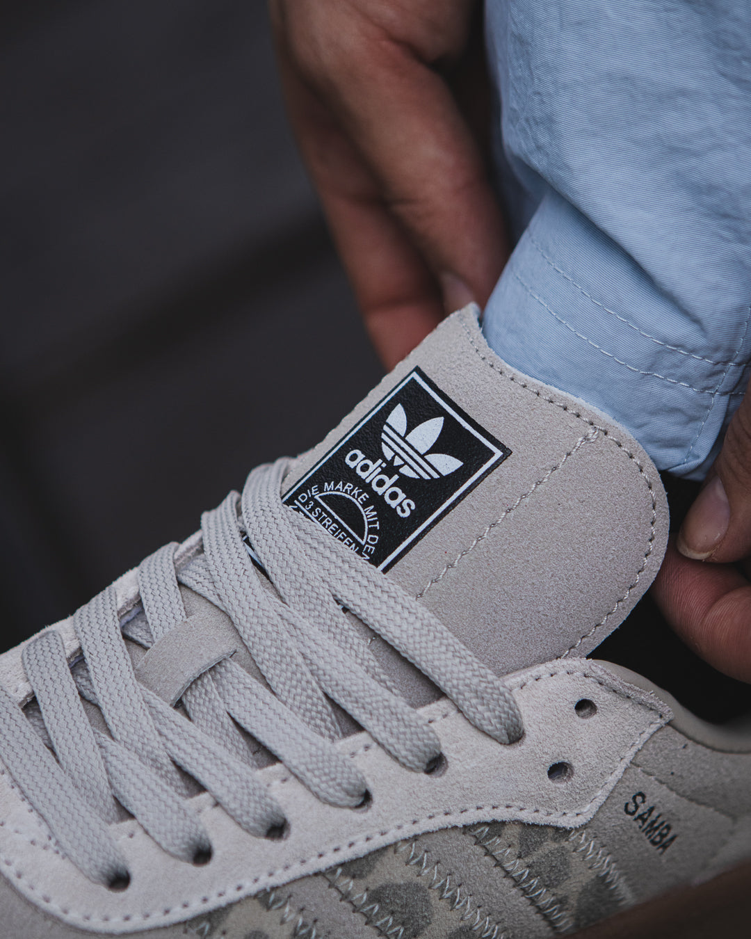 Adidas Sambae Leopard Off White