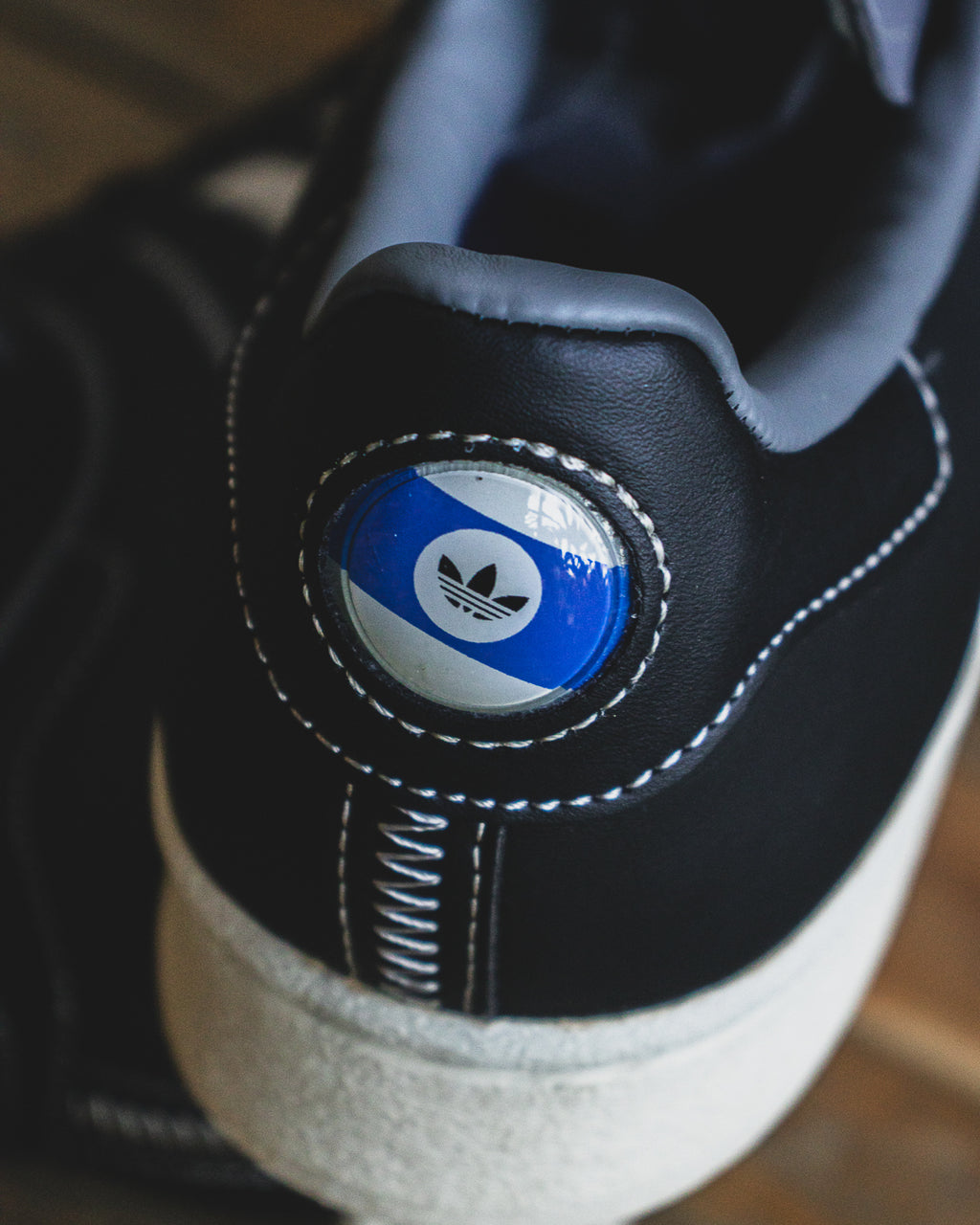 Adidas Superstar “Carbon Grey Contrast Stitch”