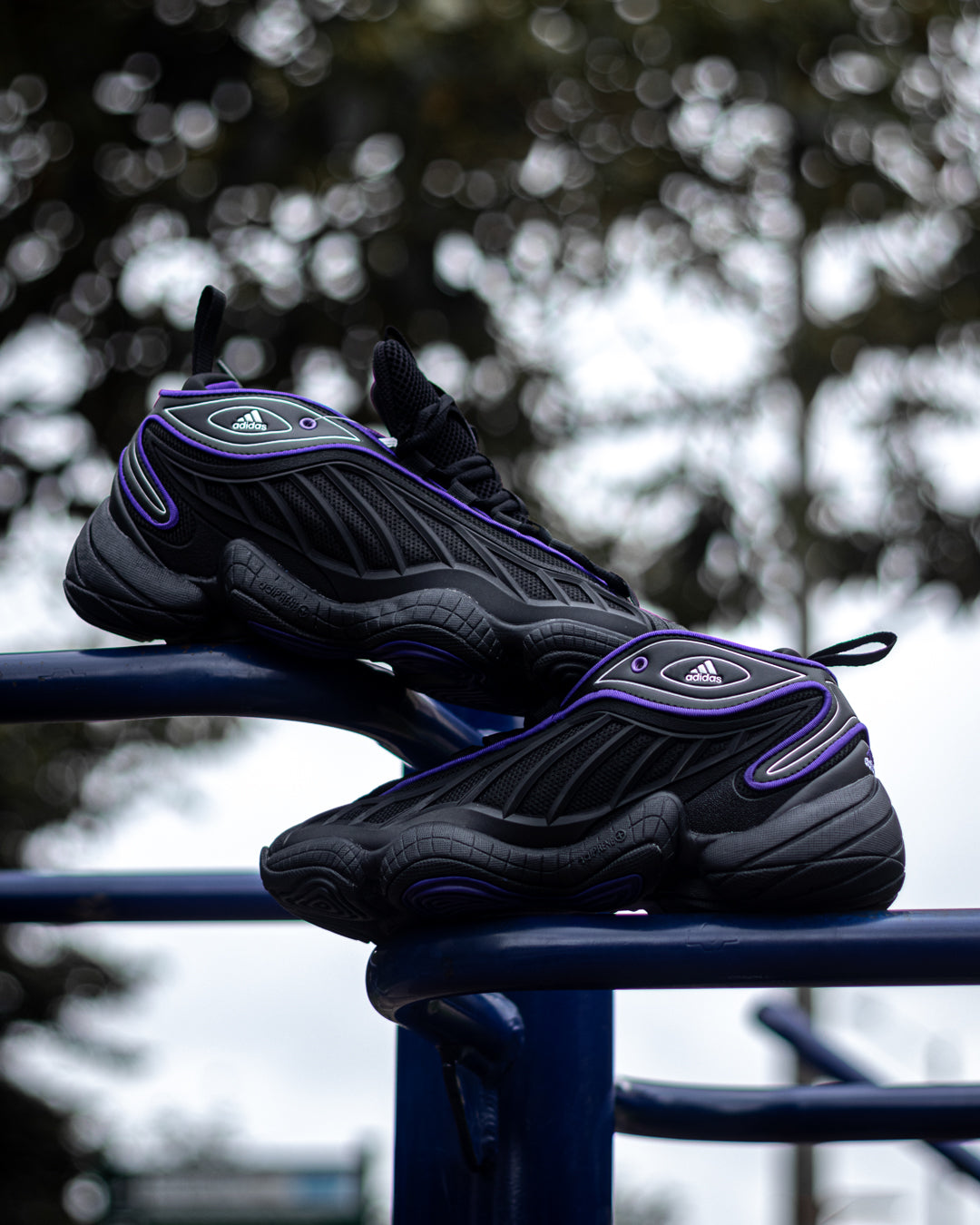 Adidas x Packer Intimidation “Black Purple”