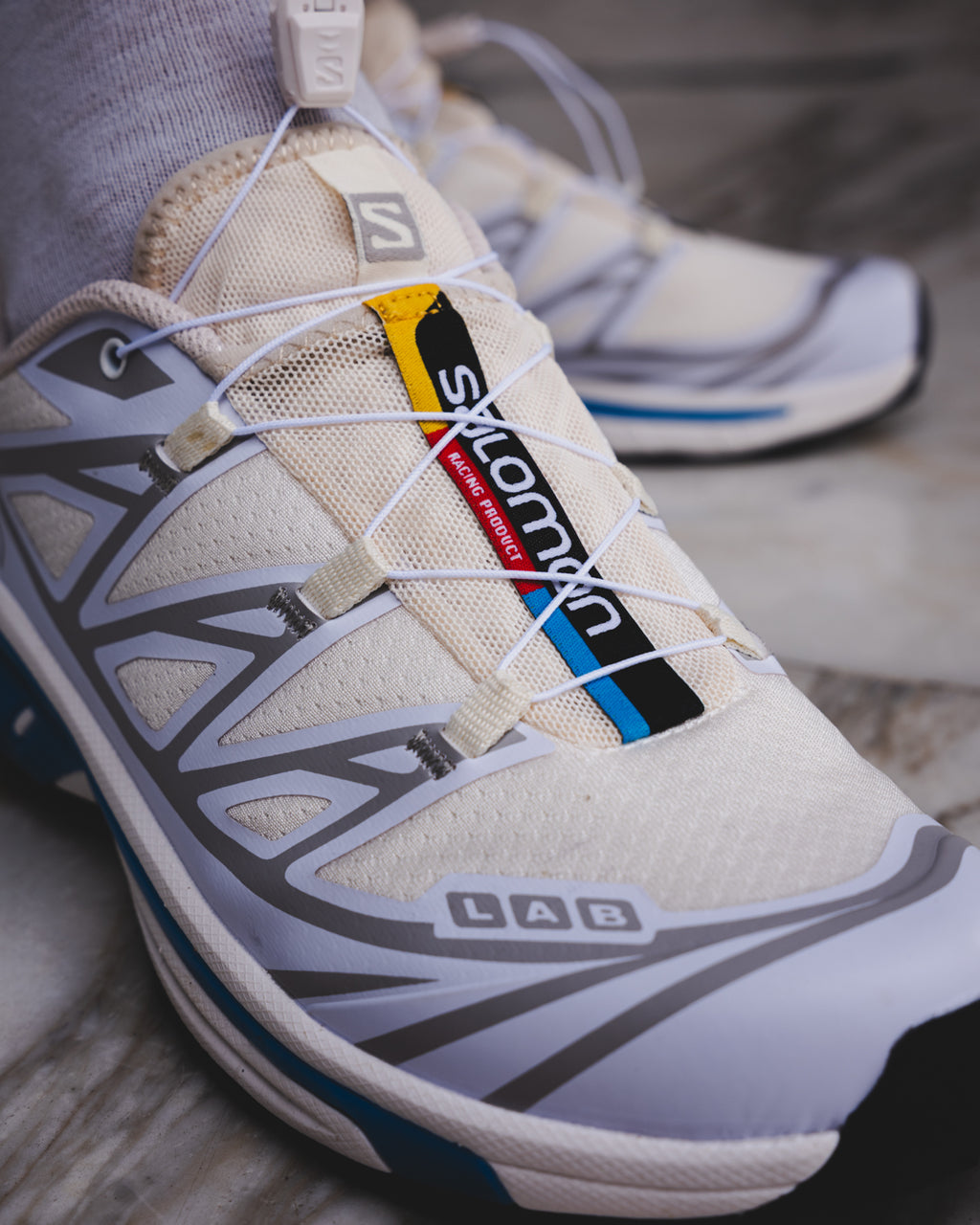 Salomon XT-6 White Ice Morn