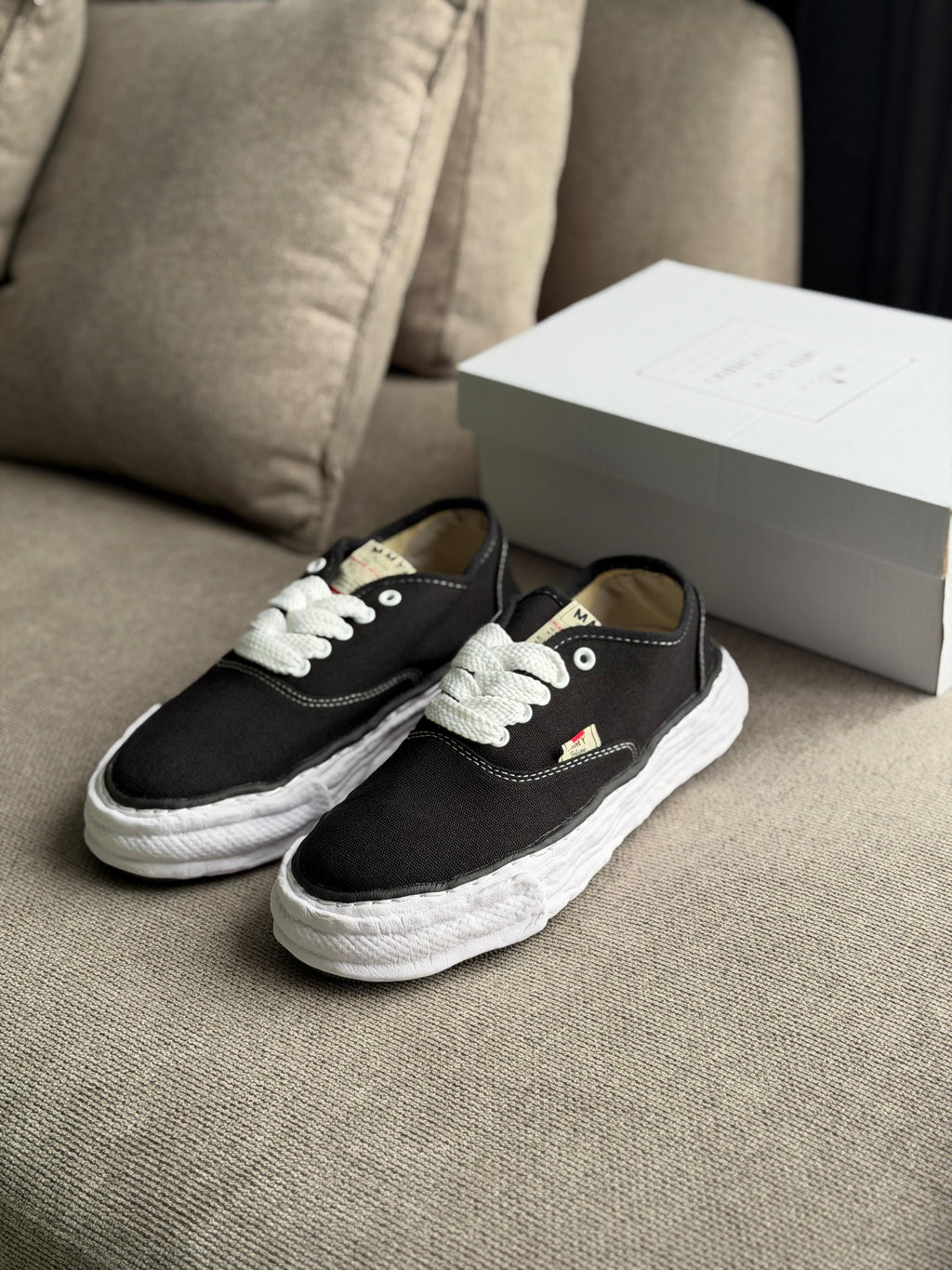 Maison Mihara Yasuhiro "Baker" OG Sole Canvas Low