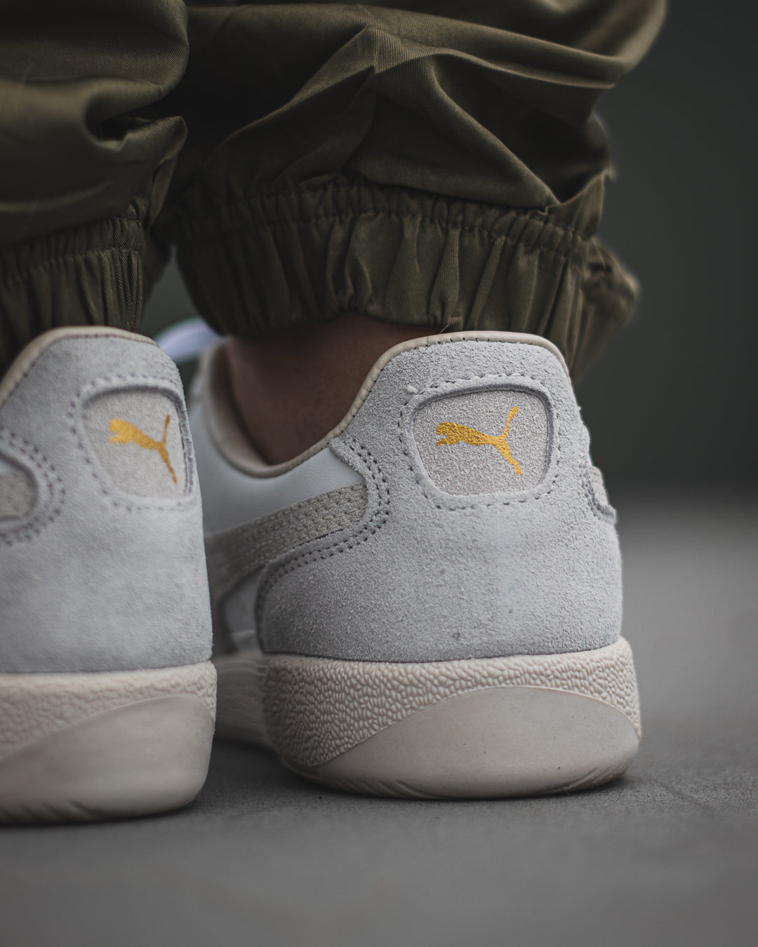 Puma Palermo Leather “White Cool Light Grey”
