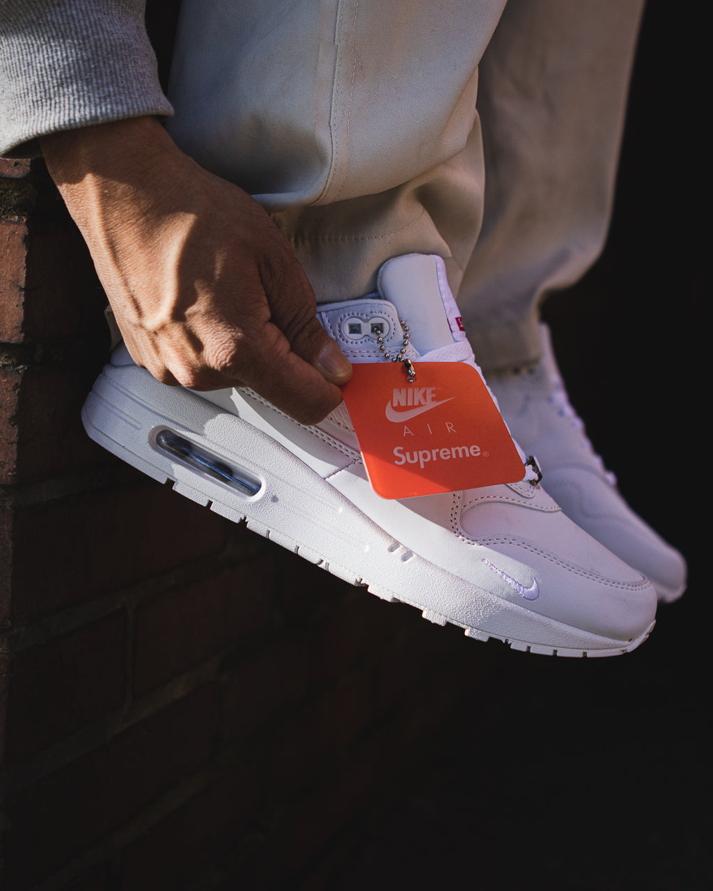 Supreme x Nike Air Max 1 '87 SP "Triple White"
