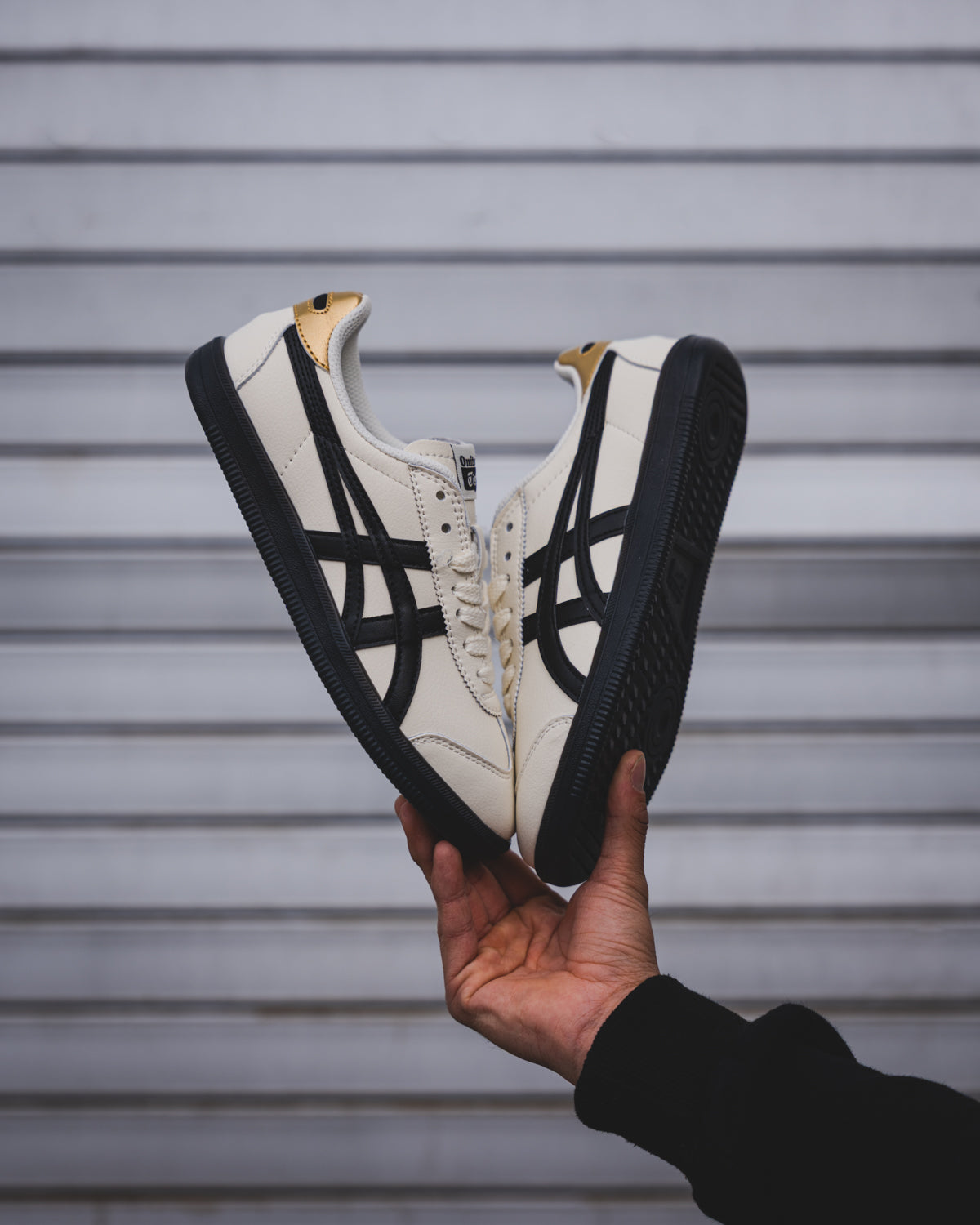 Onitsuka Tiger Tokuten “White Black Gold”
