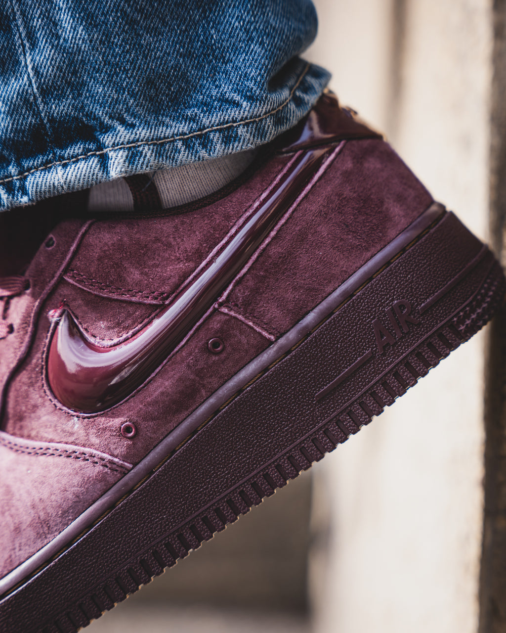 Nike Air Force 1 '07 "Burgundy Crush"