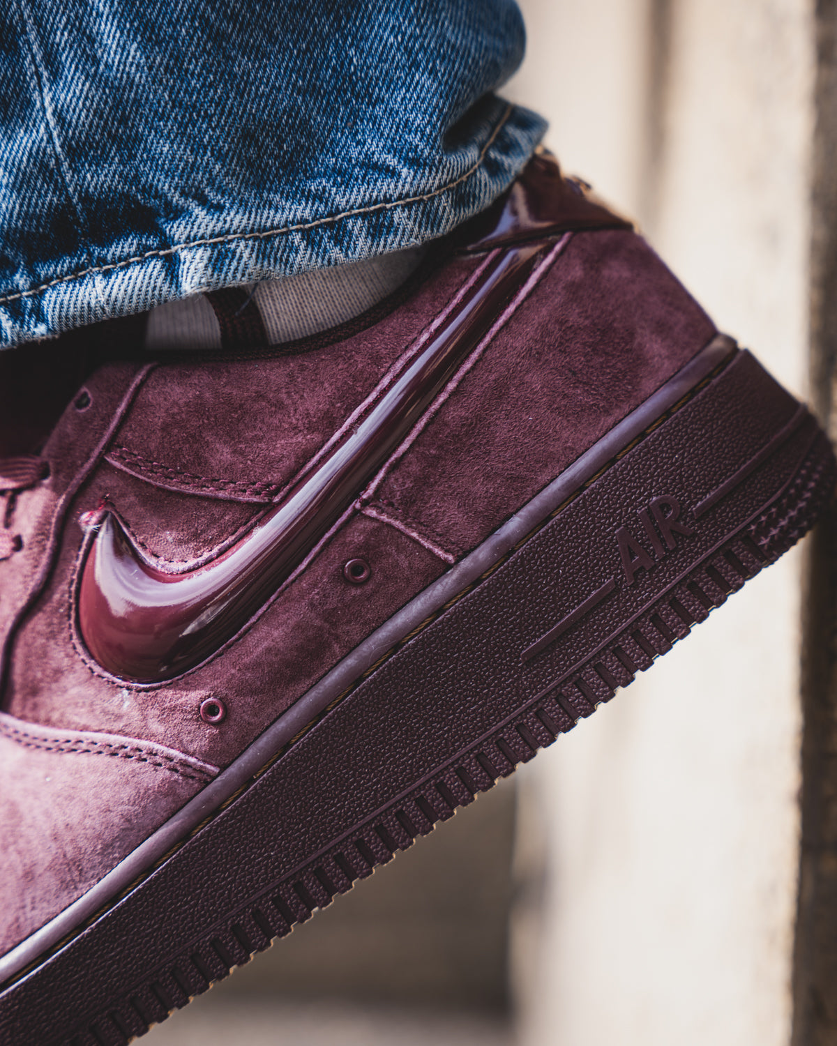 Nike Air Force 1 '07 "Burgundy Crush"