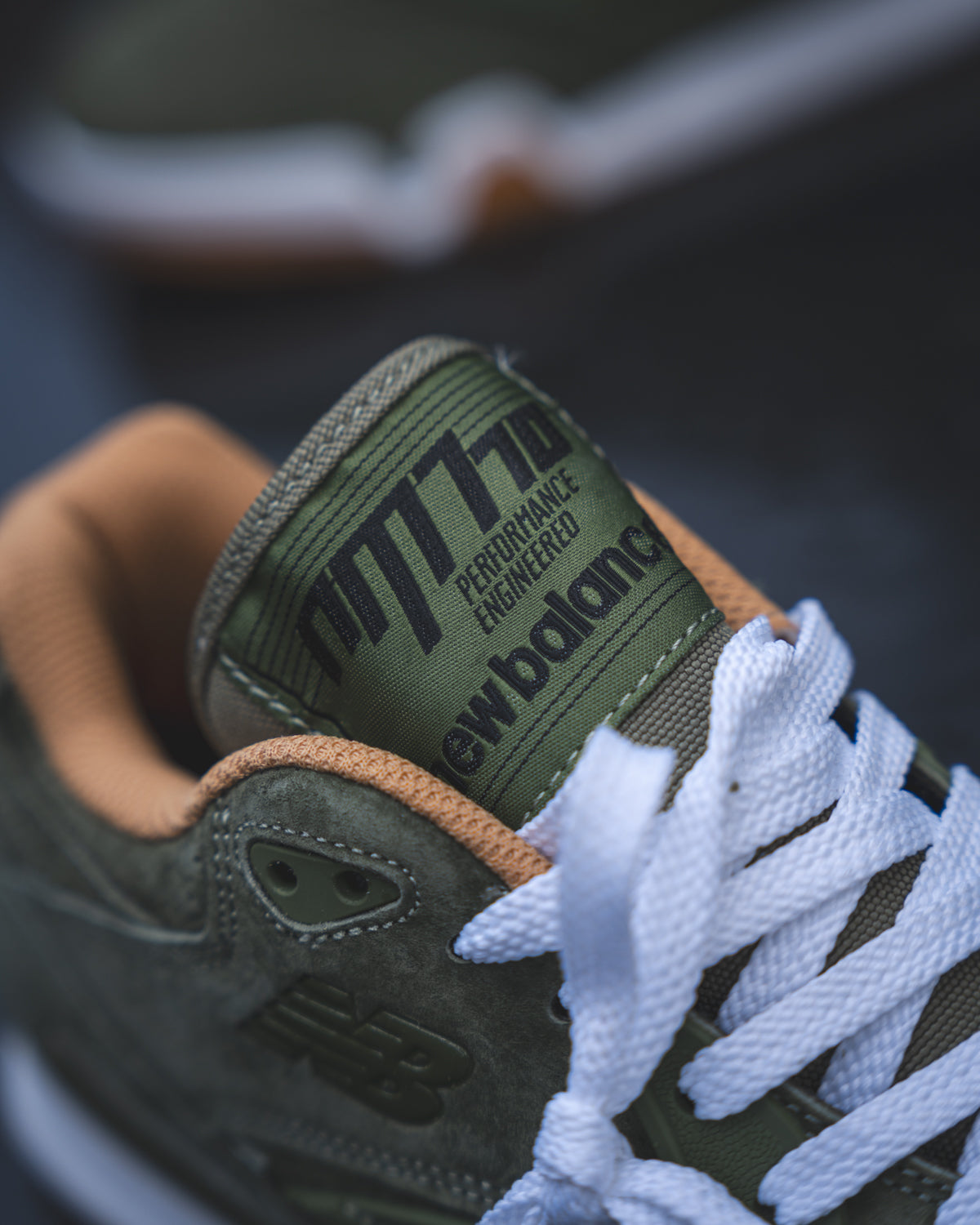 New Balance Numeric 770 Dark Olivine Gum