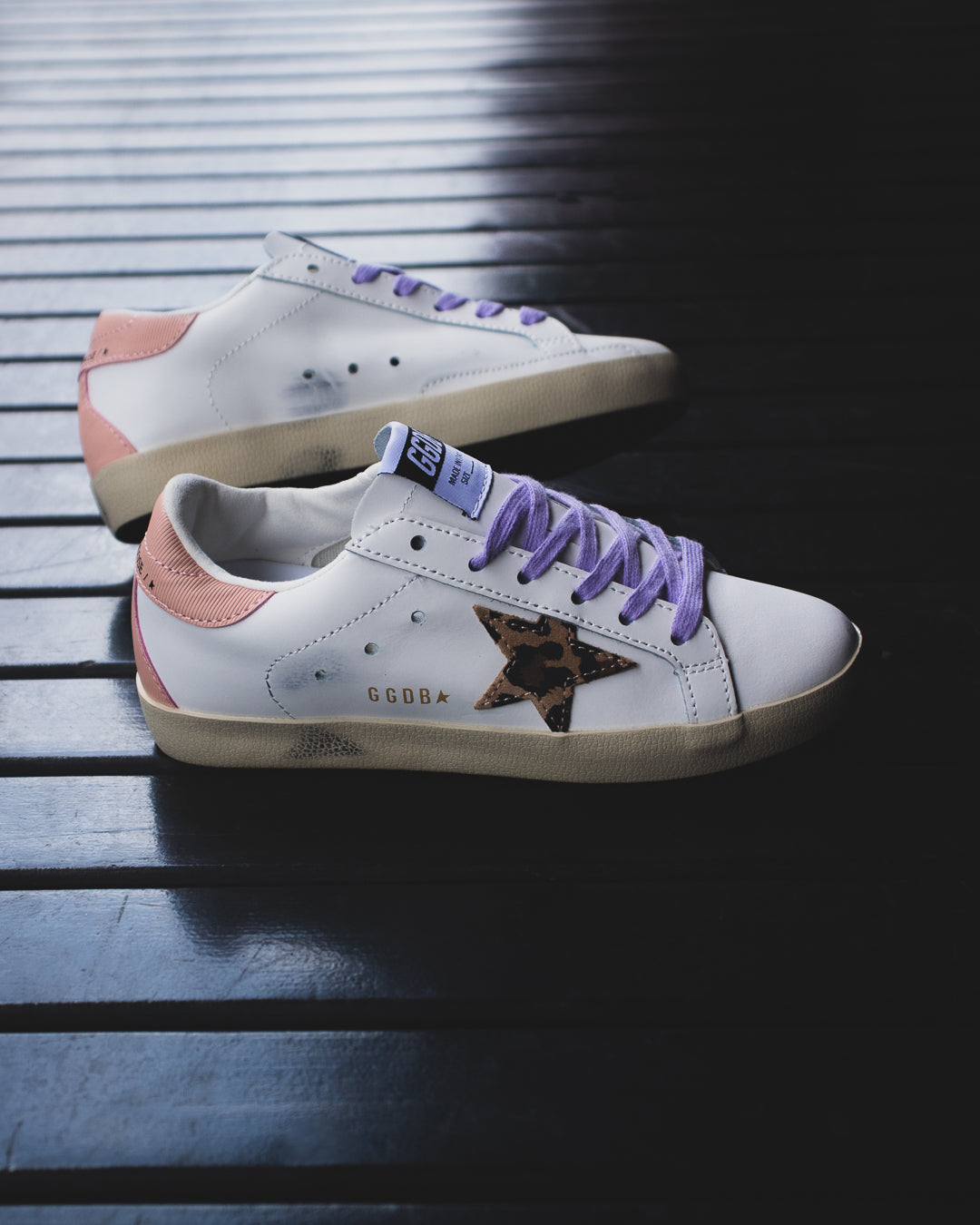 Golden Goose Super-Star Blanco/Rosa