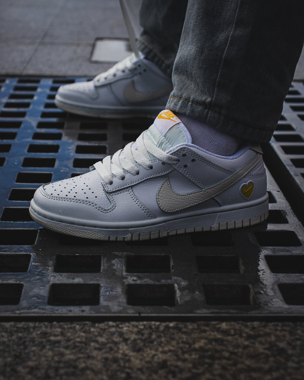 Nike Dunk Low Valentine's Day Yellow Heart