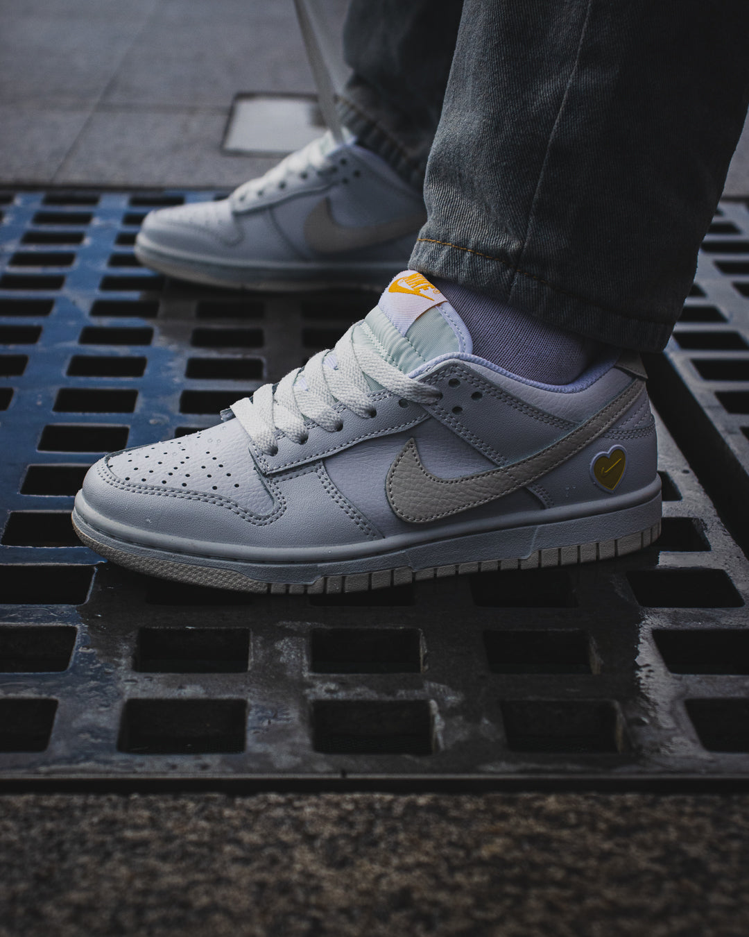 Nike Dunk Low Valentine's Day Yellow Heart