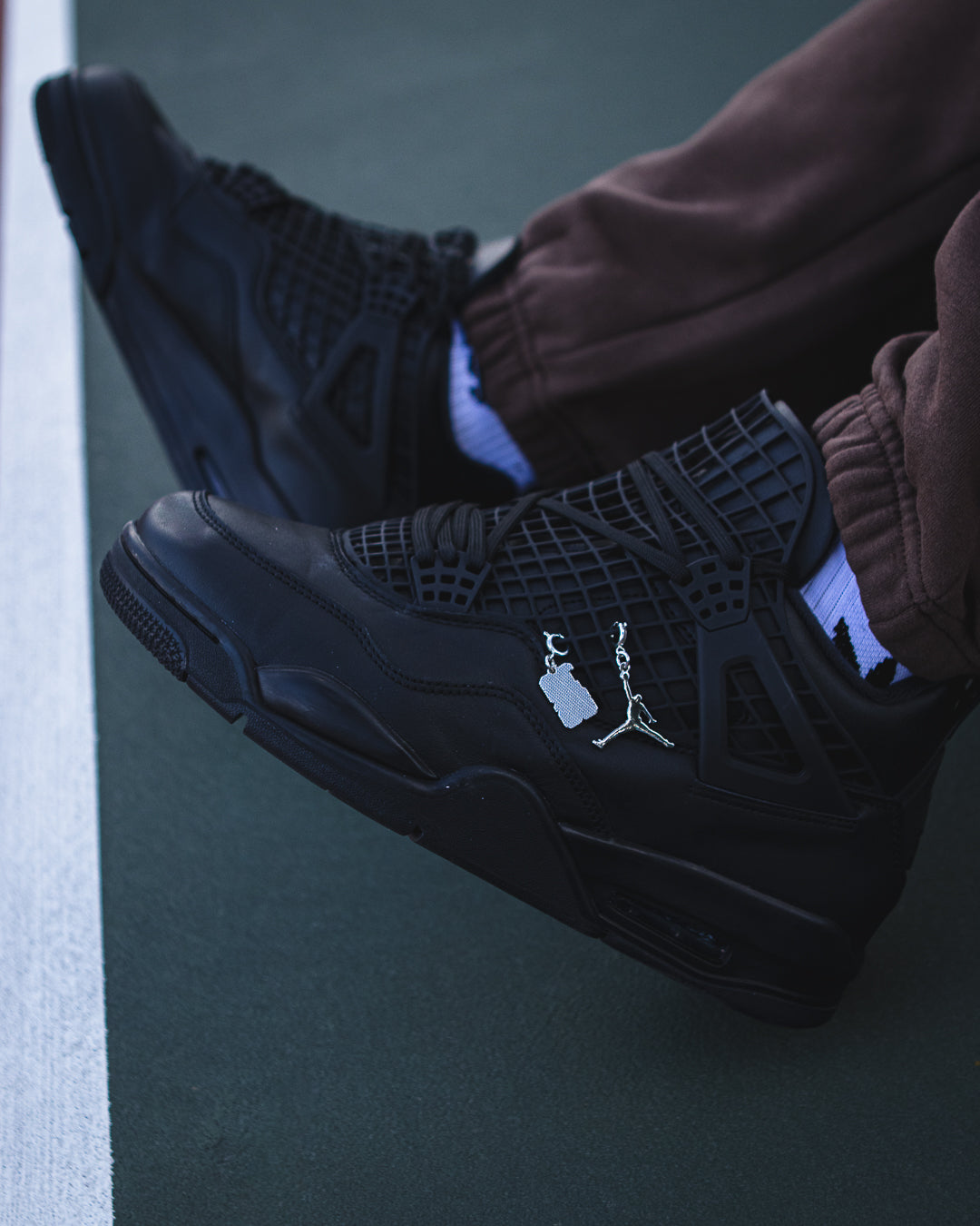 Air Jordan 4 Retro Net "Black" G5