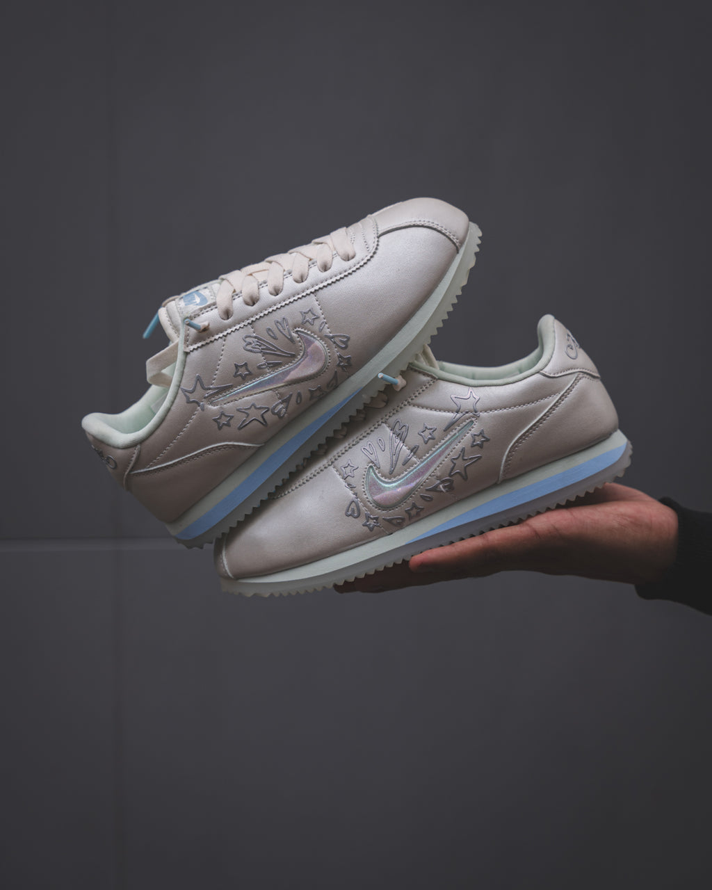 Nike Cortez "Glitter Swoosh"