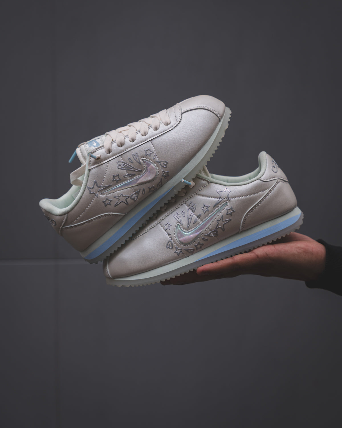 Nike Cortez "Glitter Swoosh"