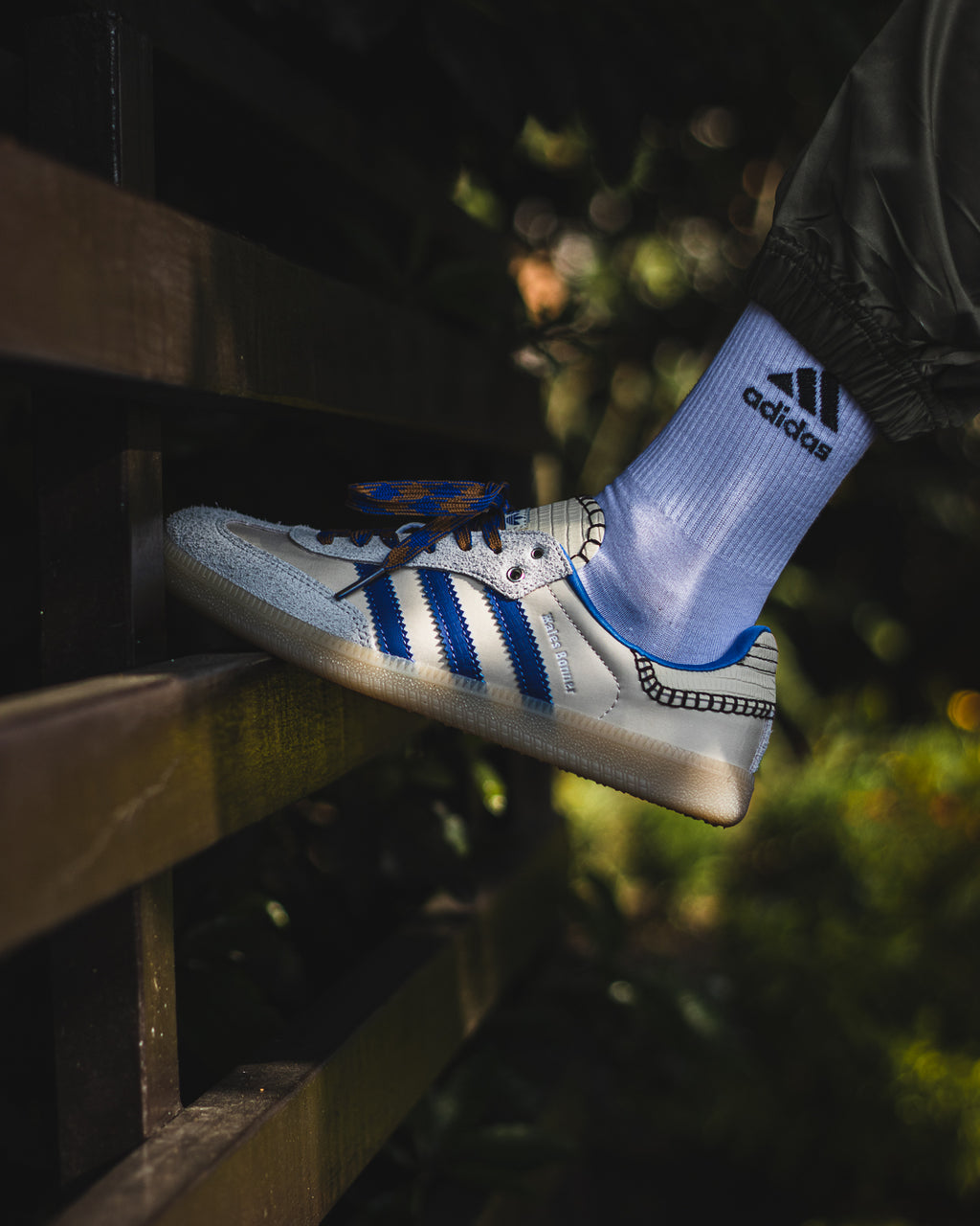 Adidas Samba Nylon Wales Bonner “Wonder Clay y Royal Blue”