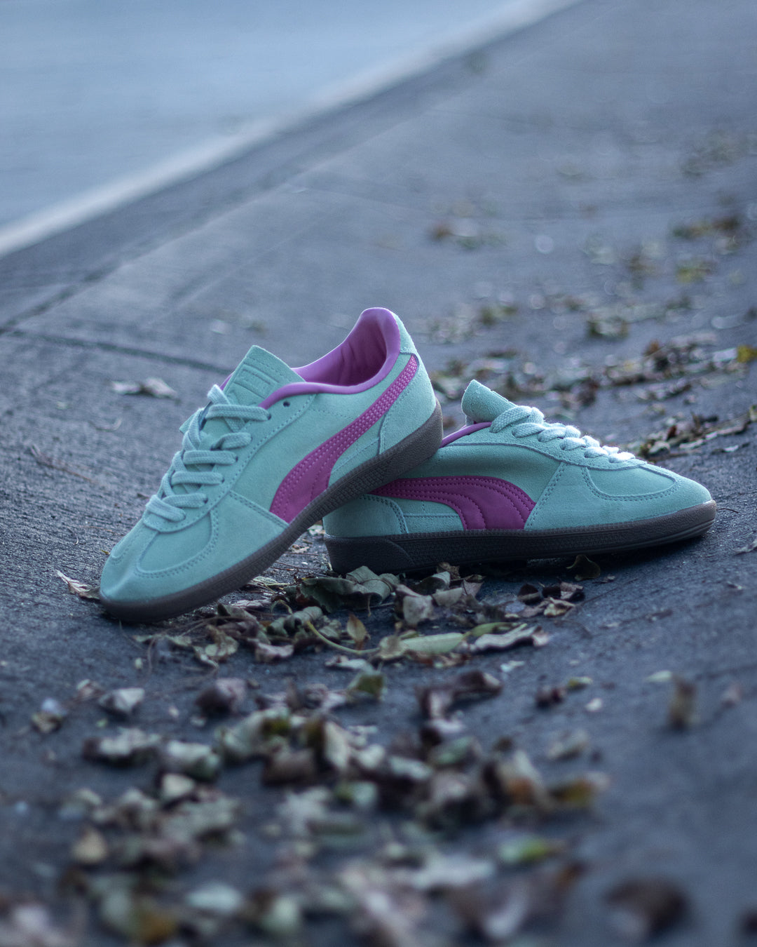 Puma Palermo “Light Mint Orchid Shadow-foam”
