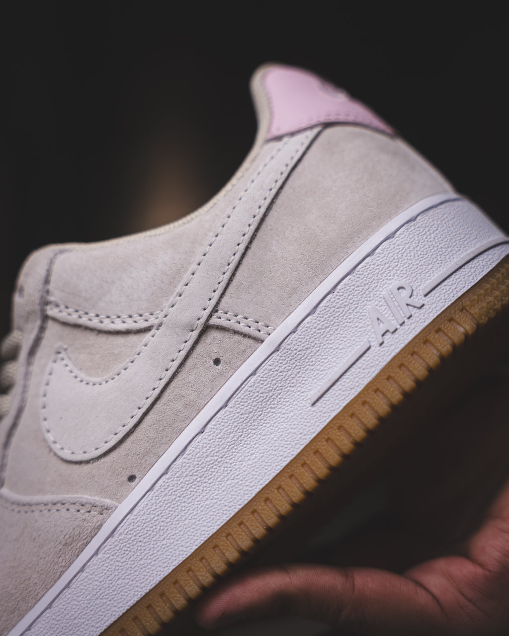 Nike SB Air Force 1 Low Light Orewood Brown and Pink Foam