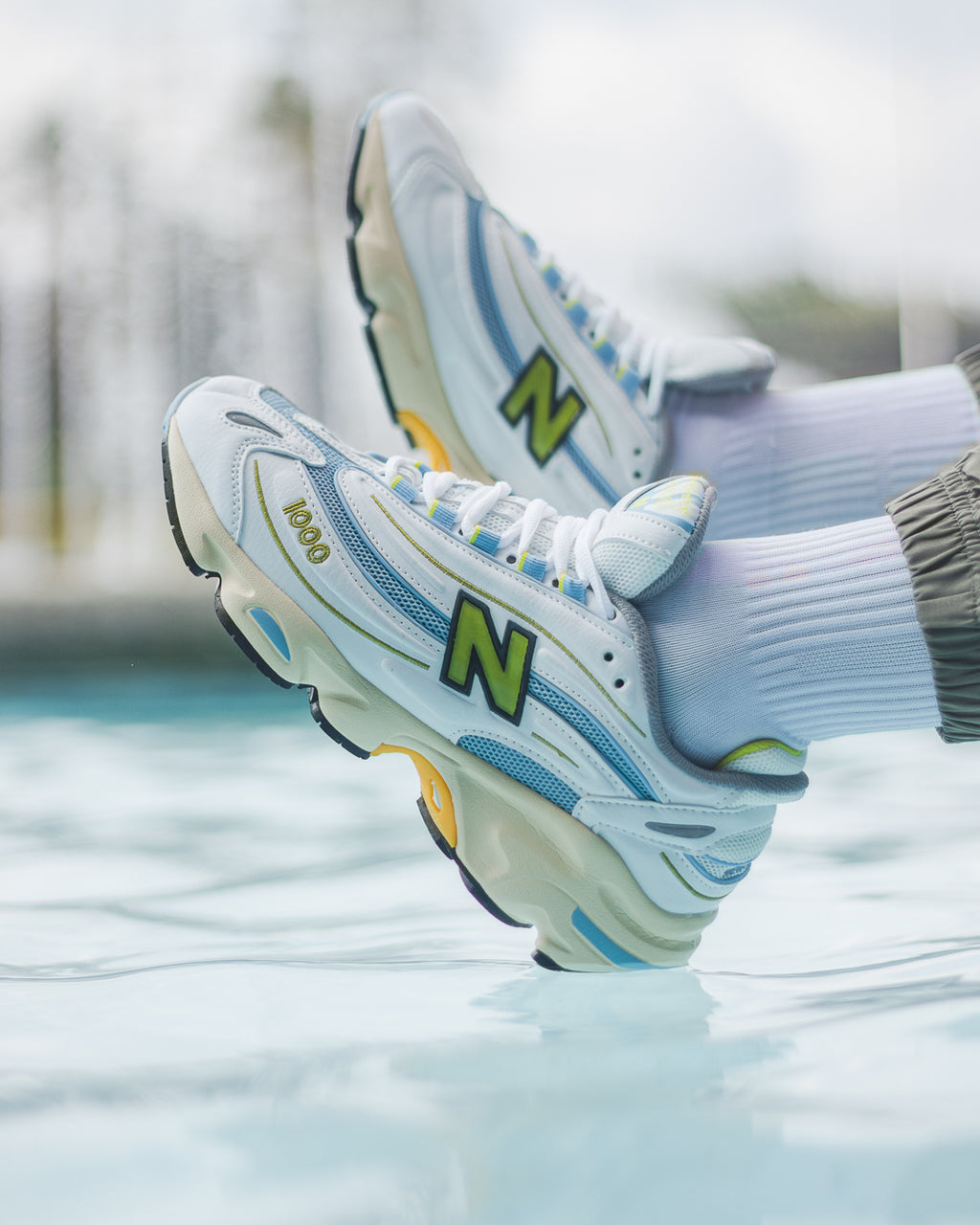 New Balance 1000 "Sea Salt/Heron Blue"