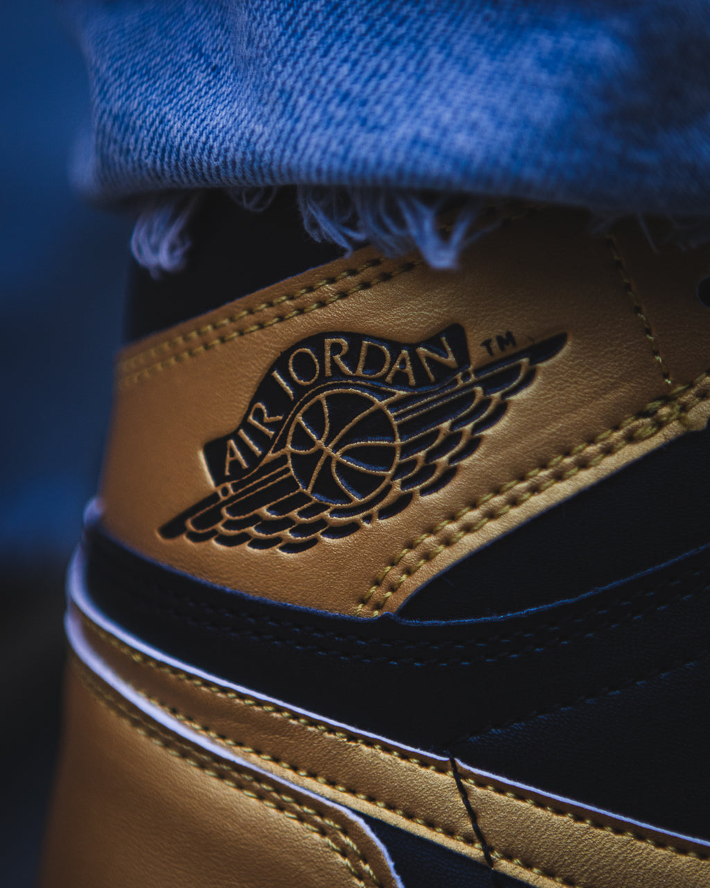 Air Jordan 1 High OG "Black Metallic Gold"
