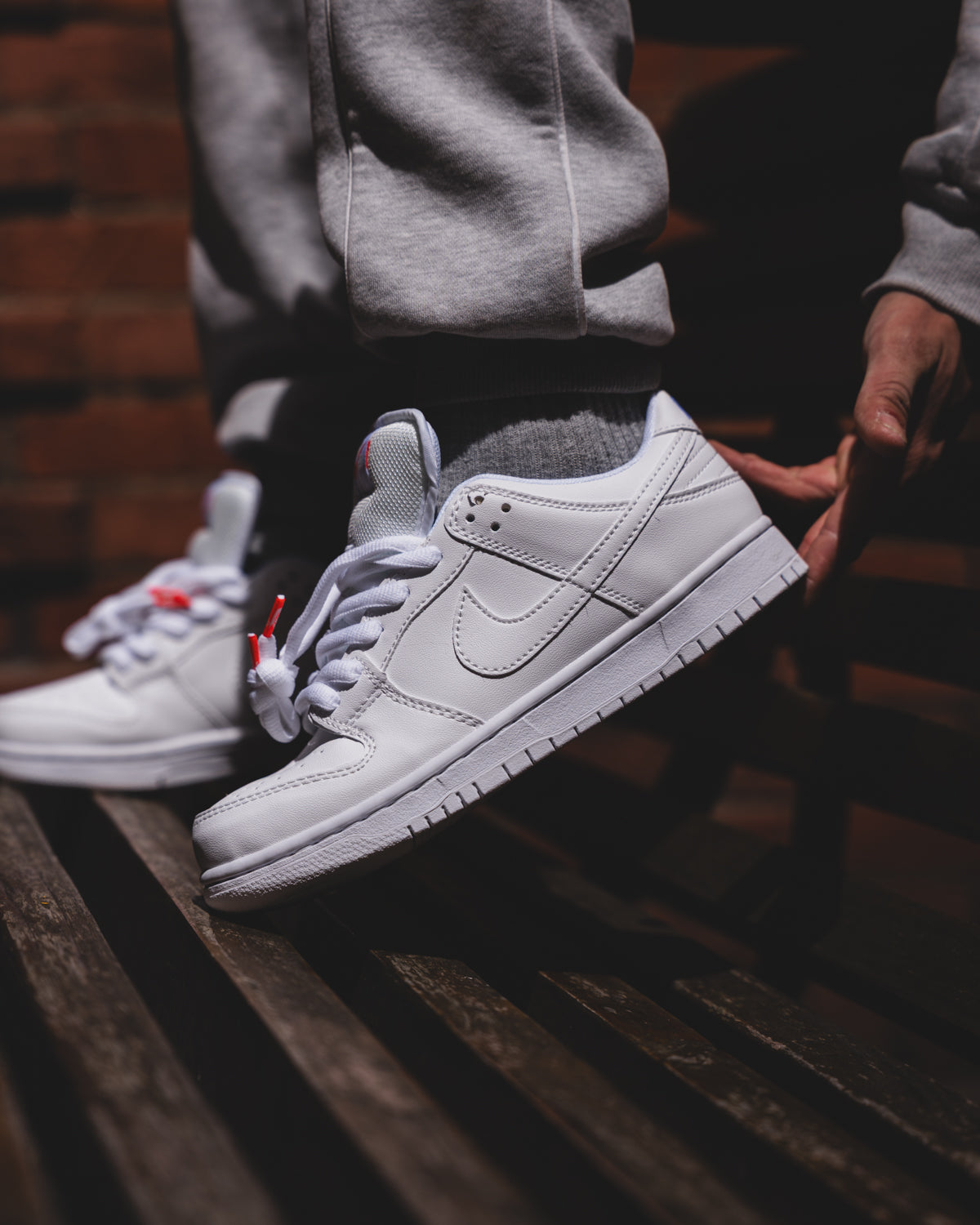 Nike SB Dunk Low Pro "Triple White"