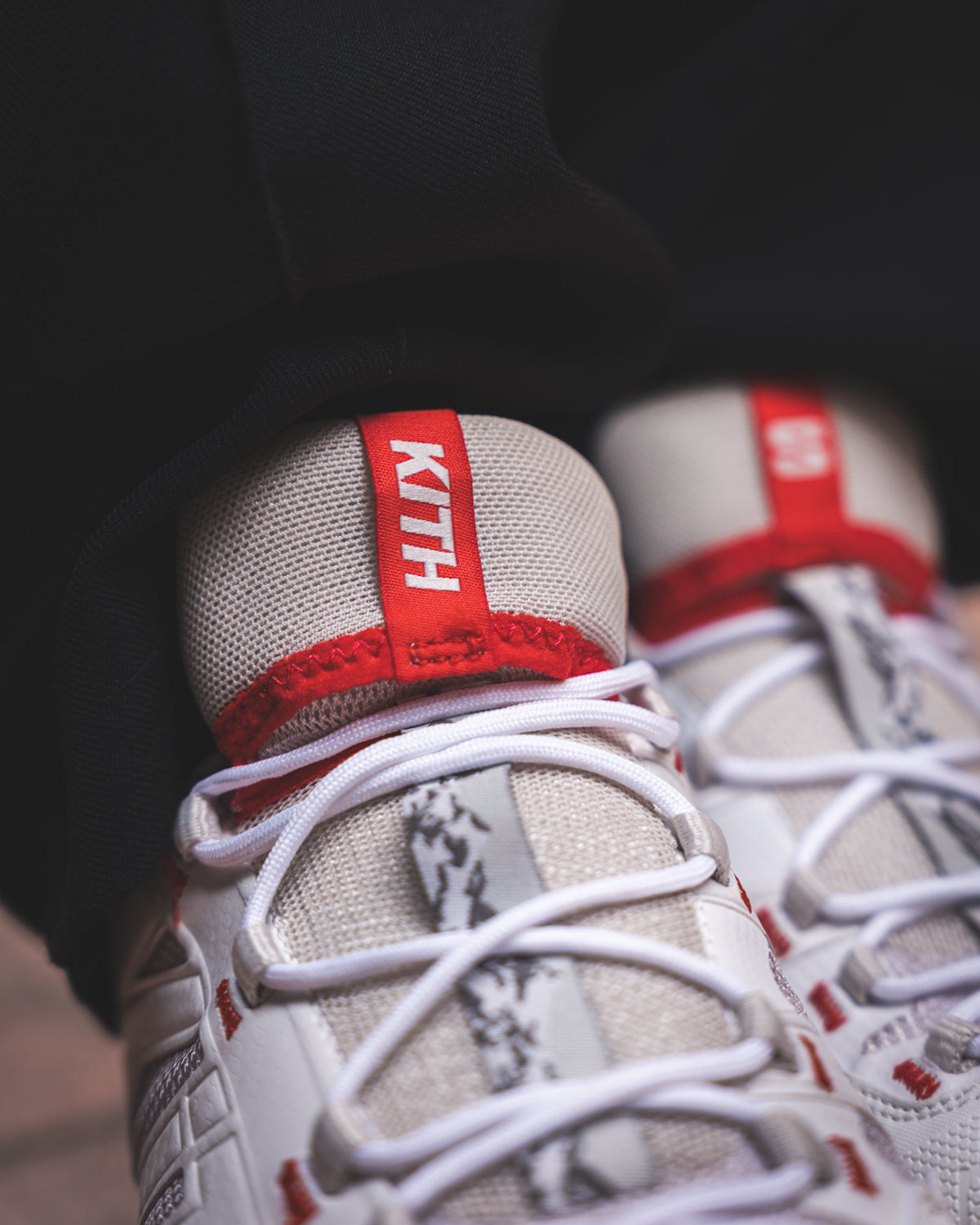 Kith x Salomon XT-4K "Kithmas White Red"