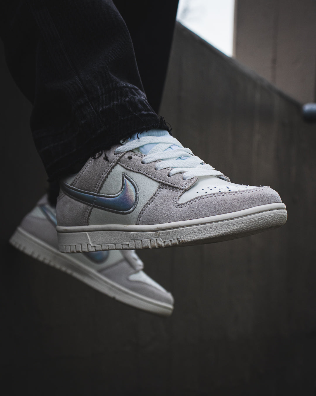 Nike Dunk Low "Iridescent Swoosh"