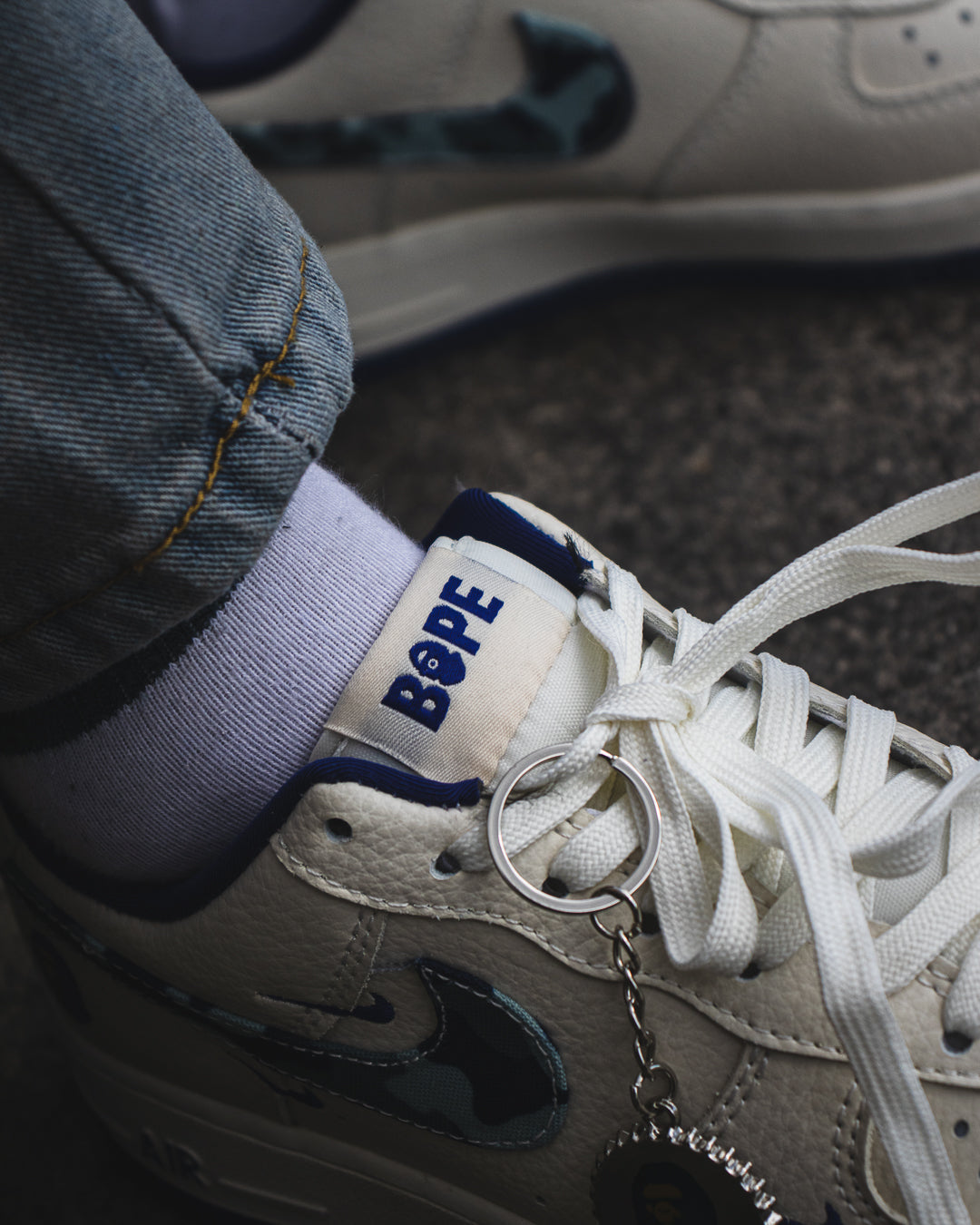 Nike Air Force x BAPE