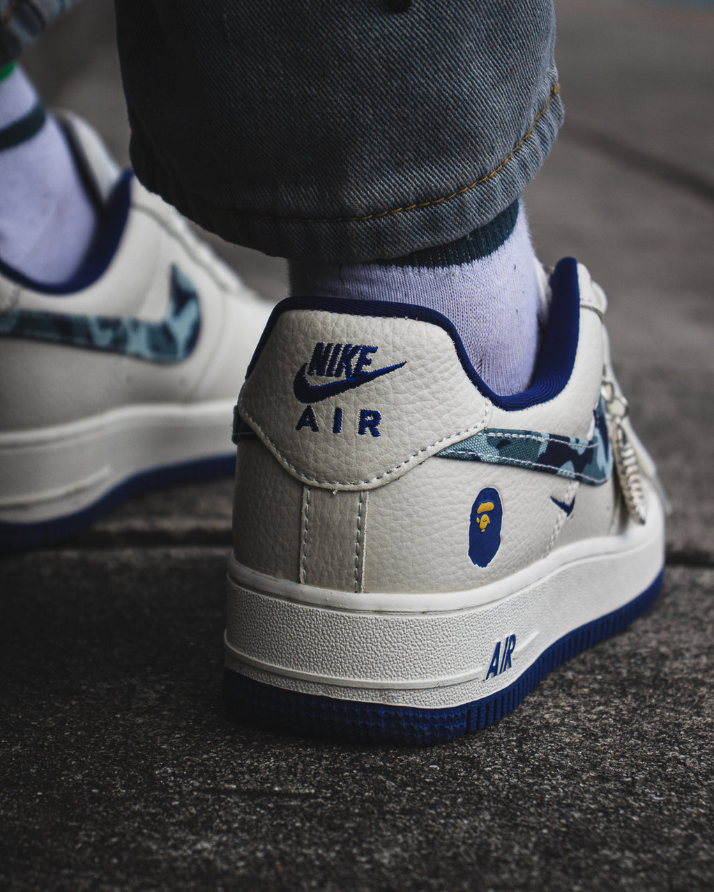 Nike Air Force x BAPE