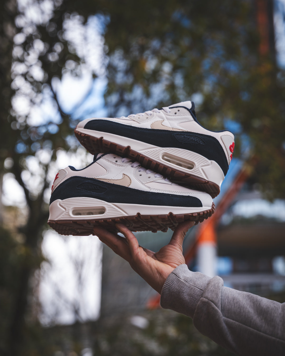 Nike Air Max 90 Premium "Rare Air" Pale Ivory Thunder Blue