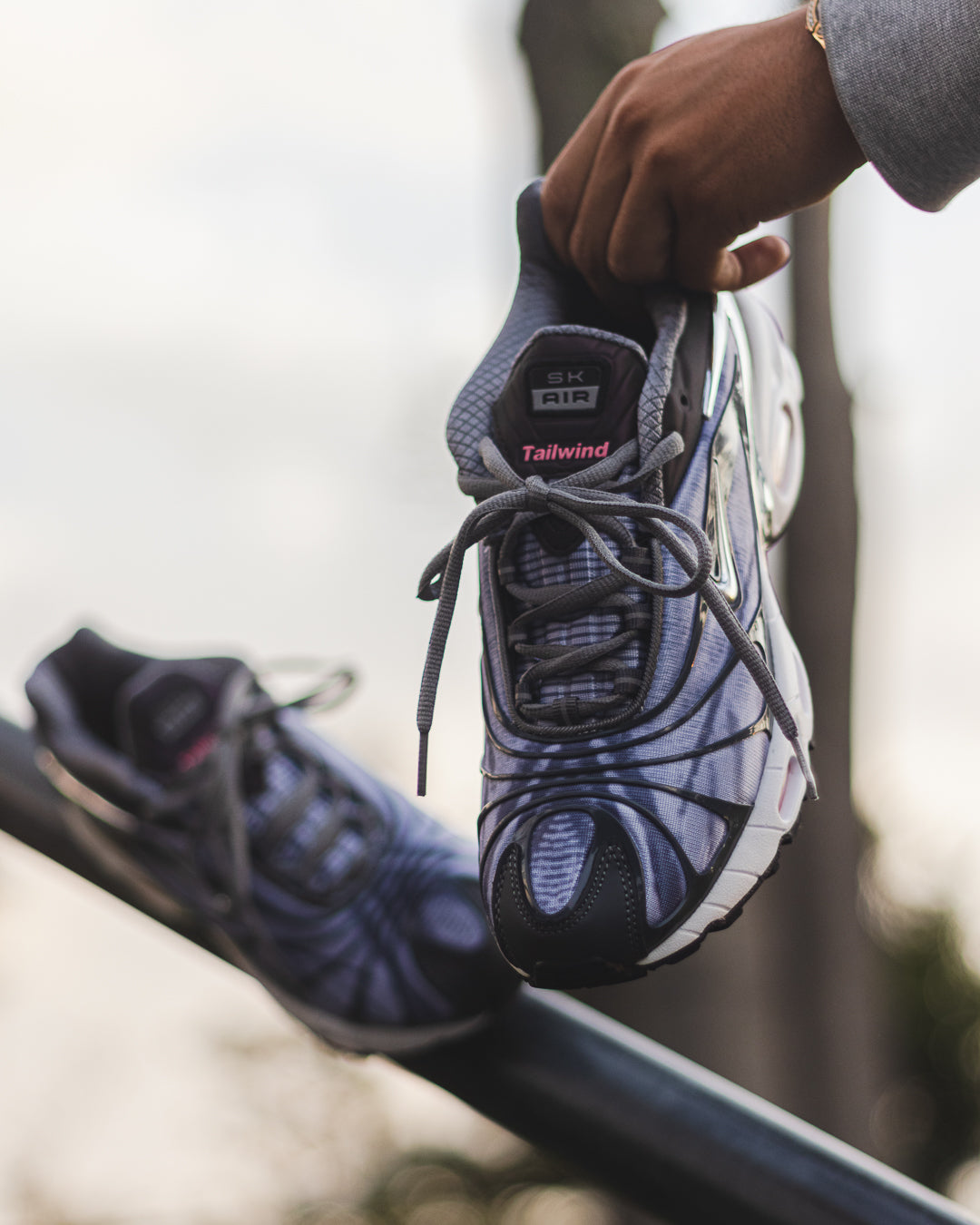 Nike Air Max Tailwind V x Skepta "Bloody Chrome"