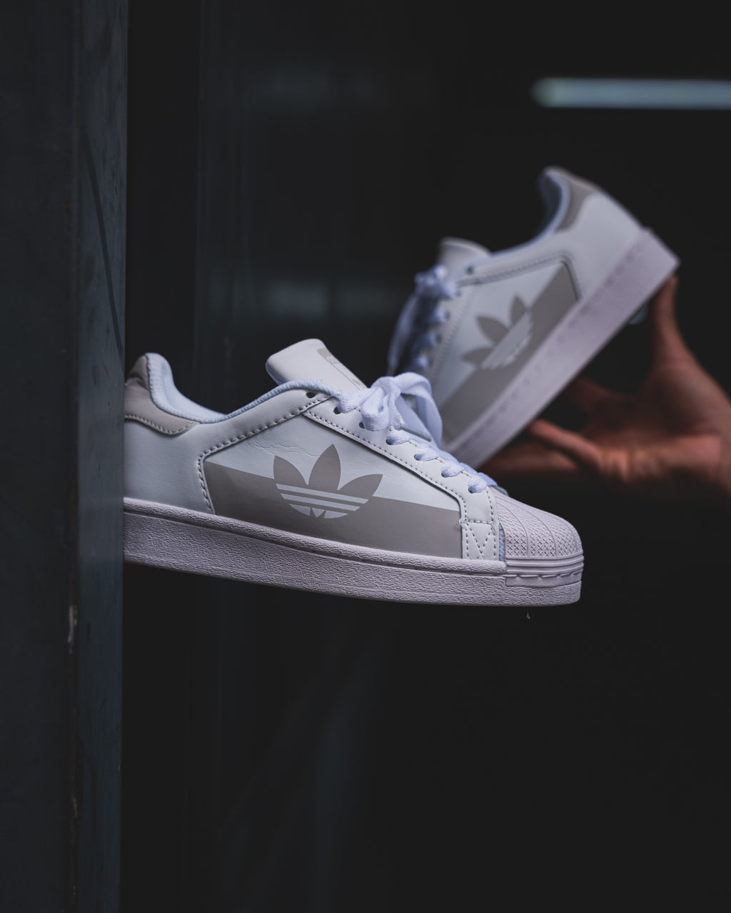 Adidas Originals Superstar Reflective Pack 'White Grey'
