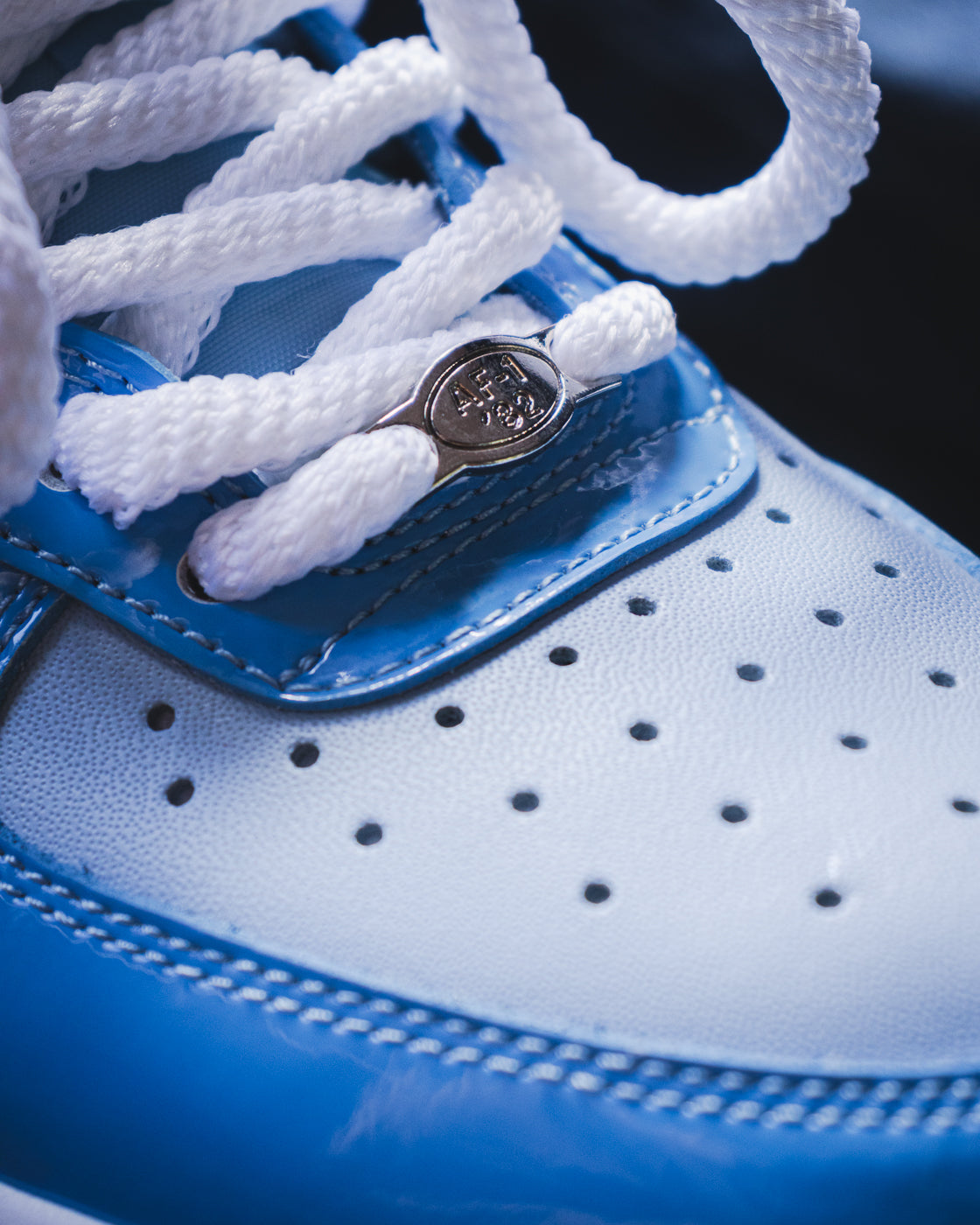 Nike Air Force 1 Low '07 LV8 'Psychic Blue Patent'