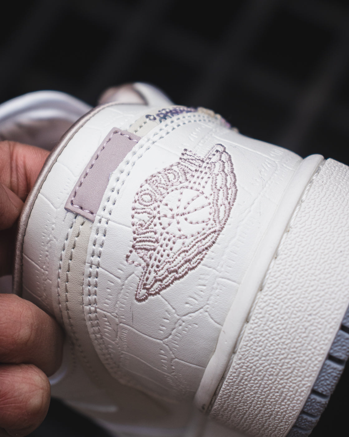 Air Jordan 1 Low x Swarovski "Crystal"
