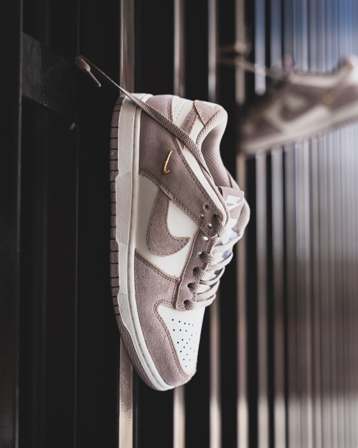 Nike Dunk Low Malt Gold Mini Swoosh