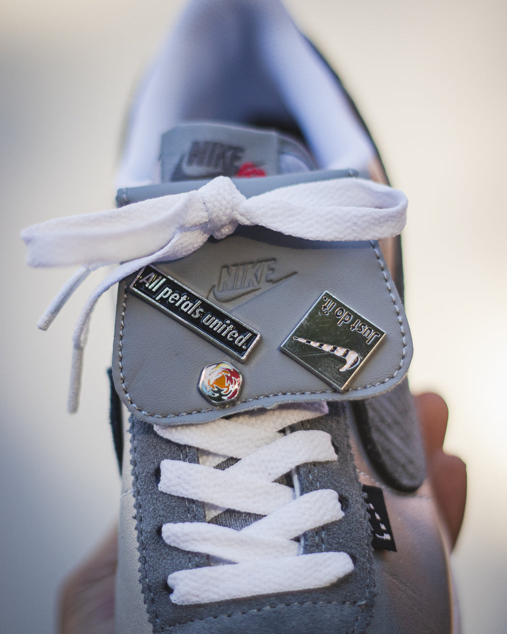 Nike Cortez “All Petals United White/Black/Grey”