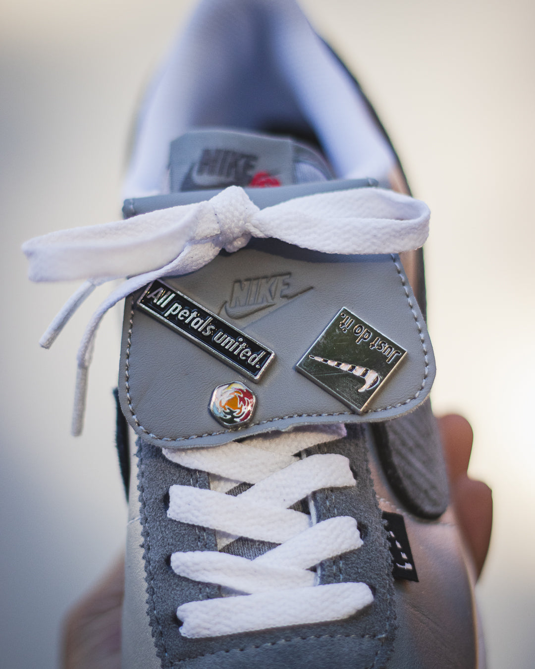 Nike Cortez “All Petals United White/Black/Grey”