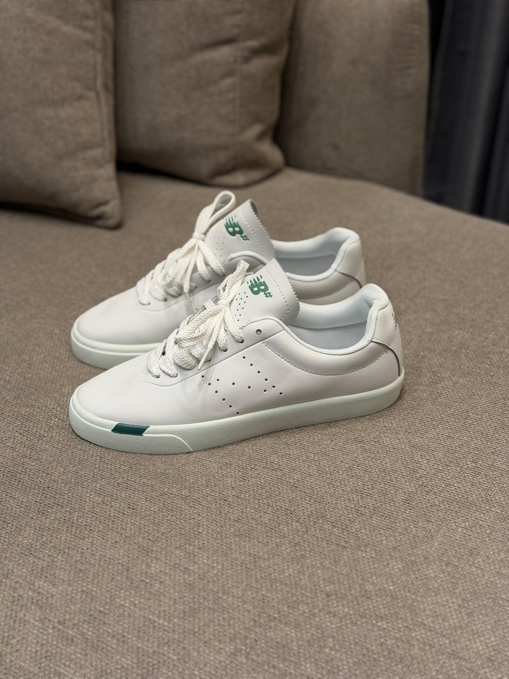 New Balance Numeric 22 'White Green'