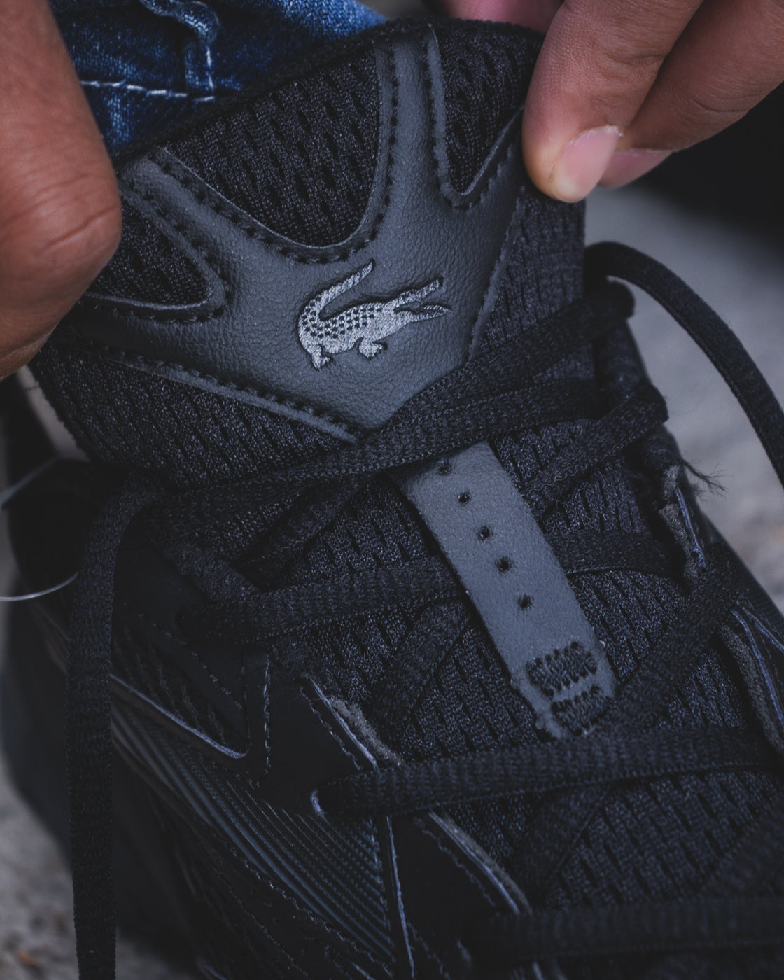 Lacoste L003 Neo Shot “Triple Black”