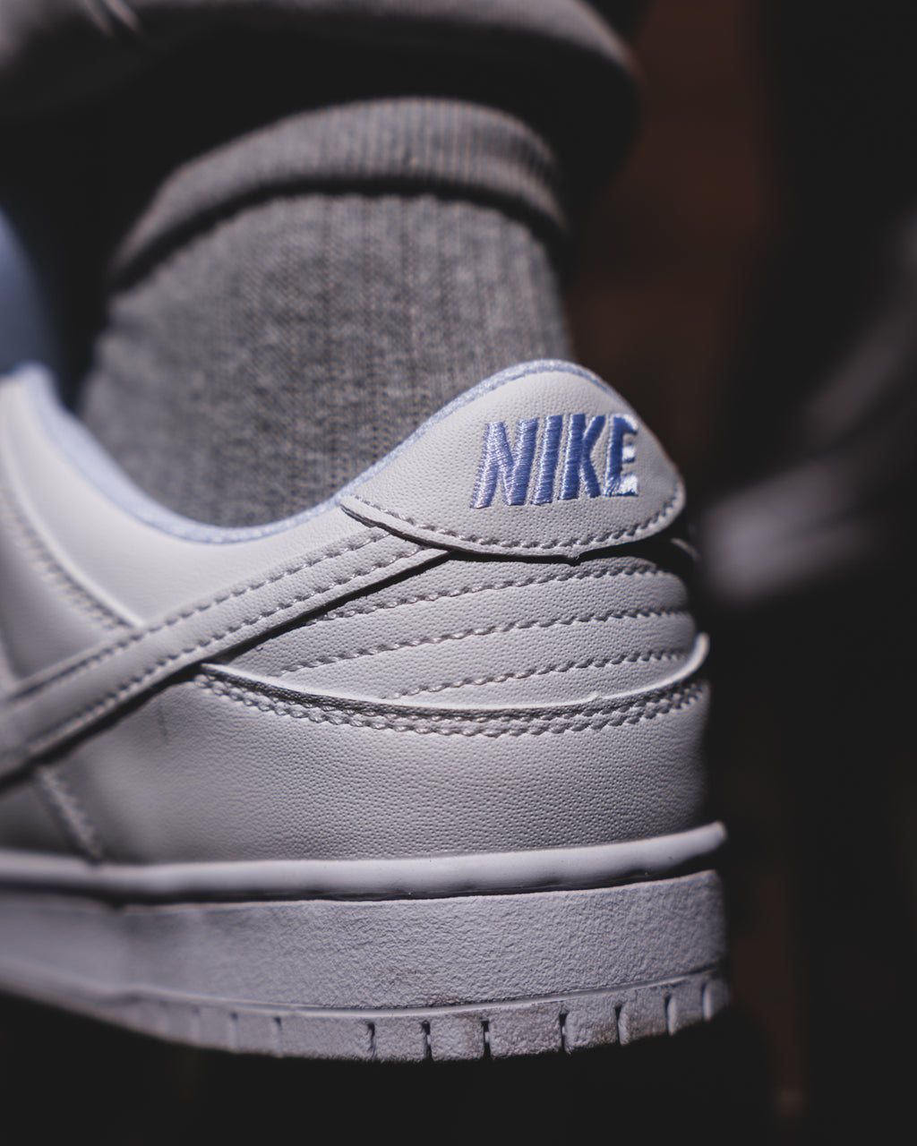 Nike SB Dunk Low Pro "Triple White"