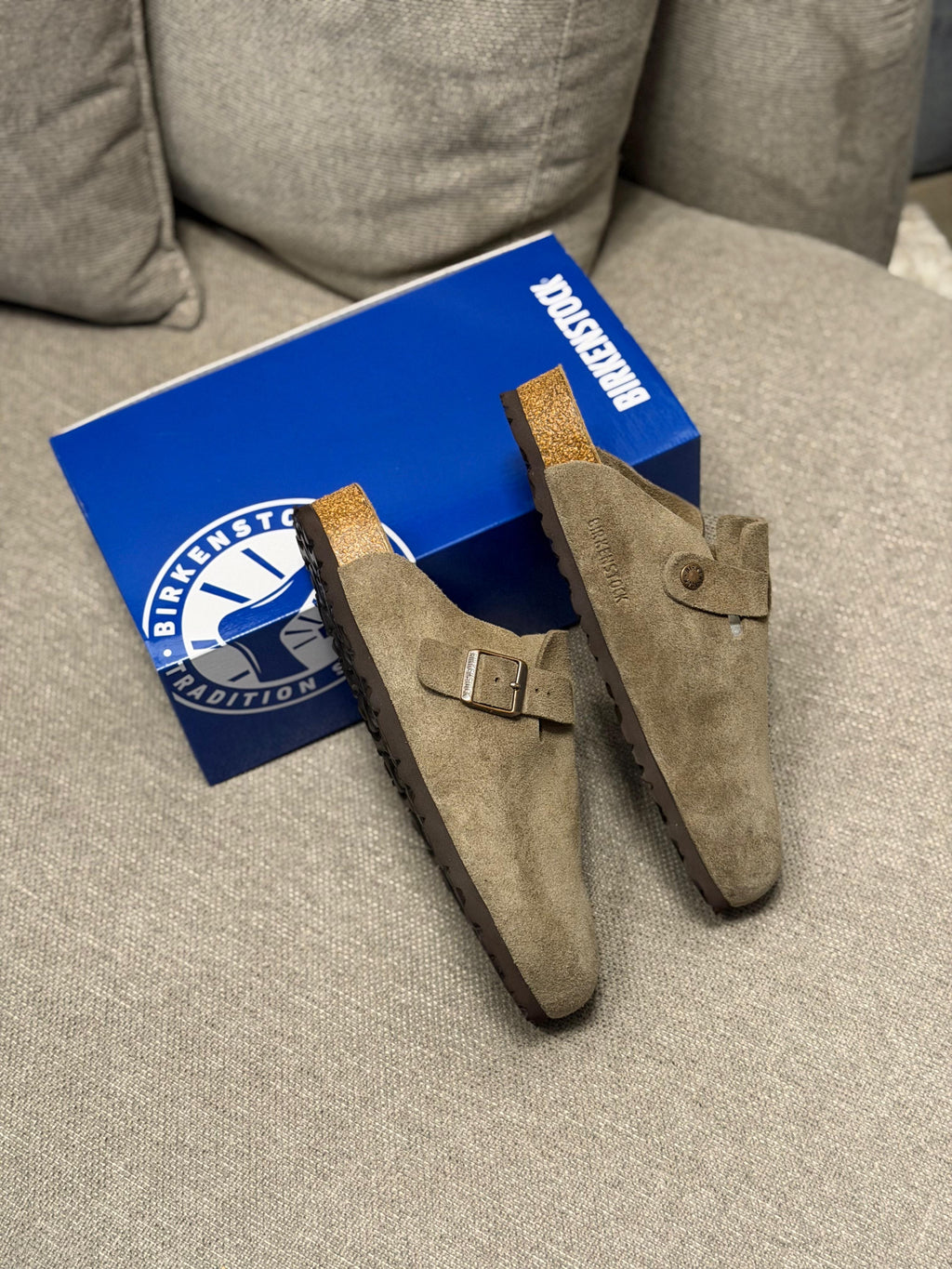 Birkenstock Boston Taupe