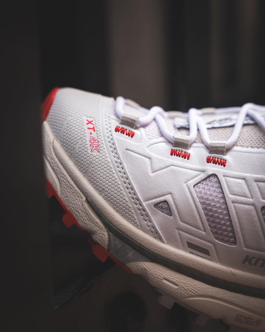 Kith x Salomon XT-4K "Kithmas White Red"