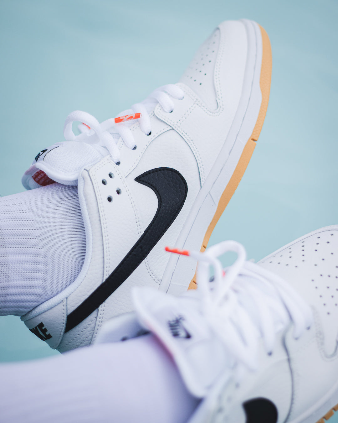 Nike SB Dunk Low "White/Black/Gum"