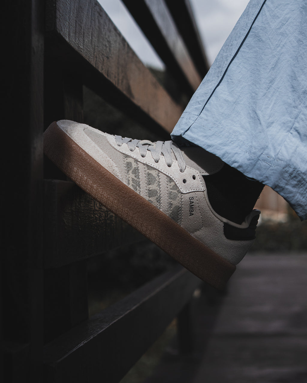 Adidas Sambae Leopard Off White