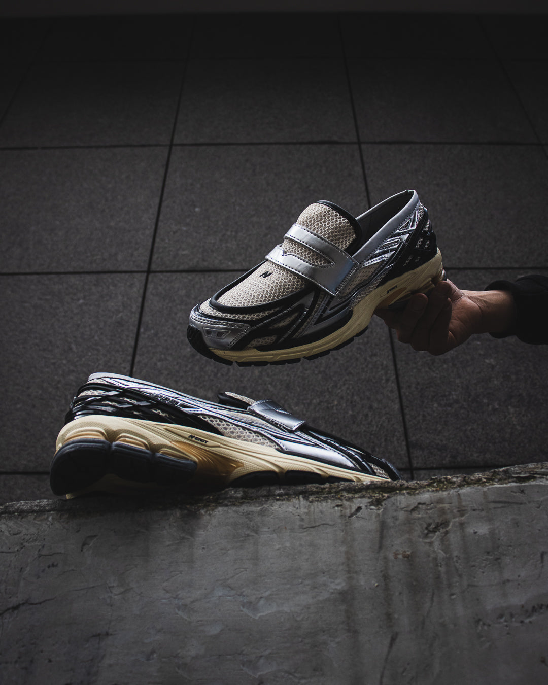 New Balance 1906L Loafer "Metallic Silver"