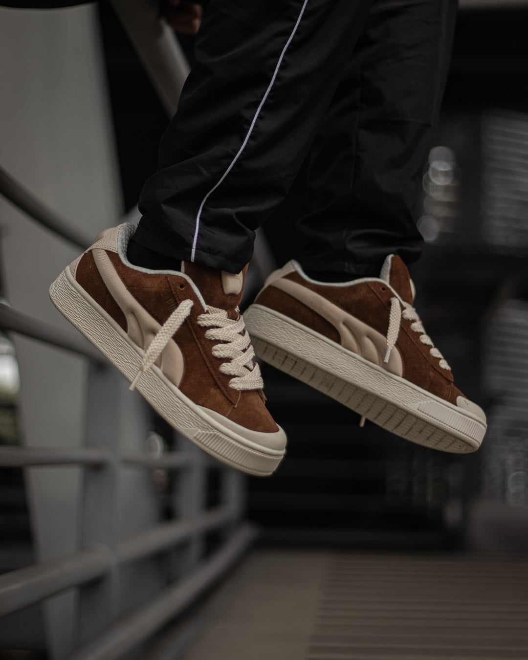 Puma Suede XL Crush Preserves "Brown Mushroom/Chamomile/Sugared Almond"