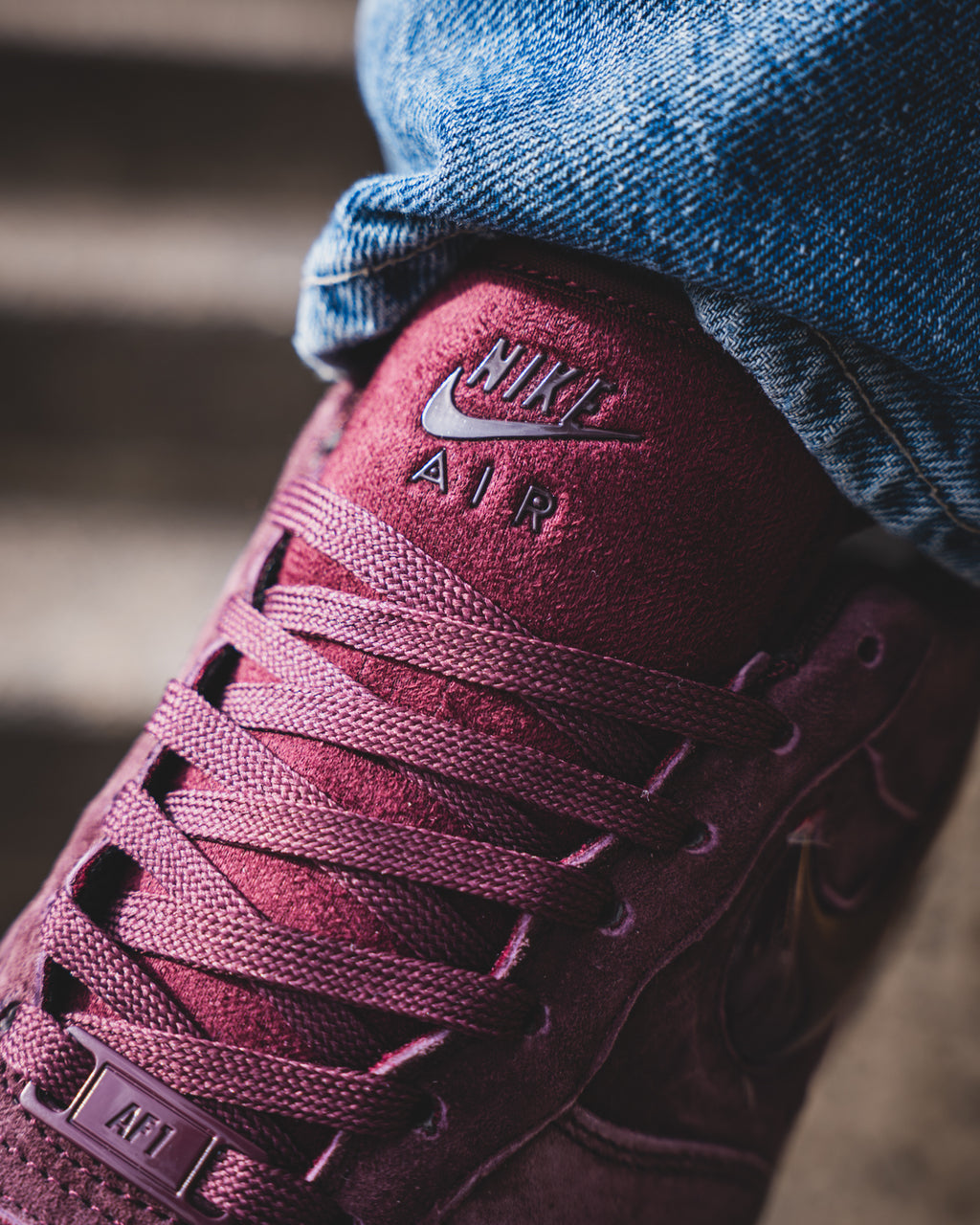 Nike Air Force 1 '07 "Burgundy Crush"