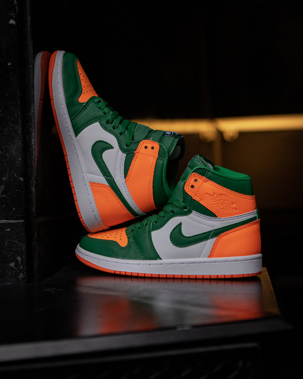 Air Jordan 1 High Zoom CMFT 2 "Pine Green and Orange"