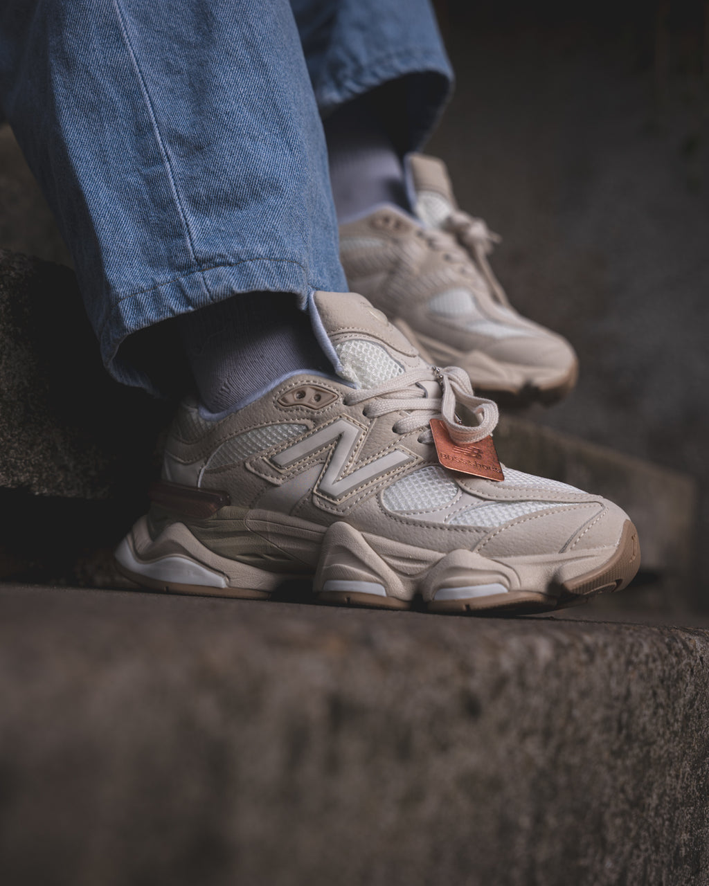 New Balance 9060 Bisque Frosted Glass