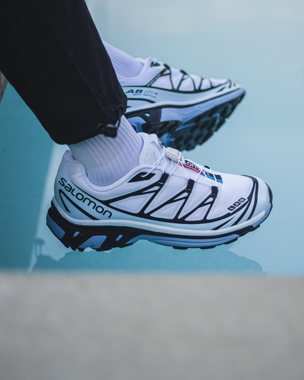 Salomon XT-6 “White and Icy morn”