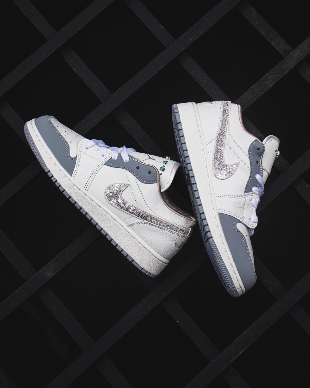 Air Jordan 1 Low x Swarovski "Crystal"